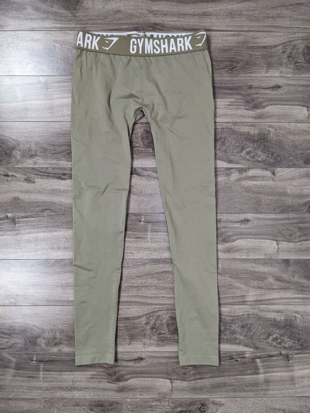GymShark Women's Green Workout Leggings Size Small Seamless